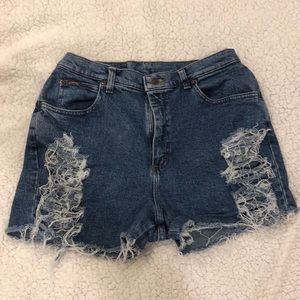 Jean shorts